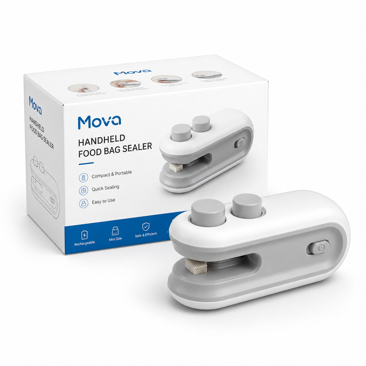 Mova Handheld Food Bag Sealer